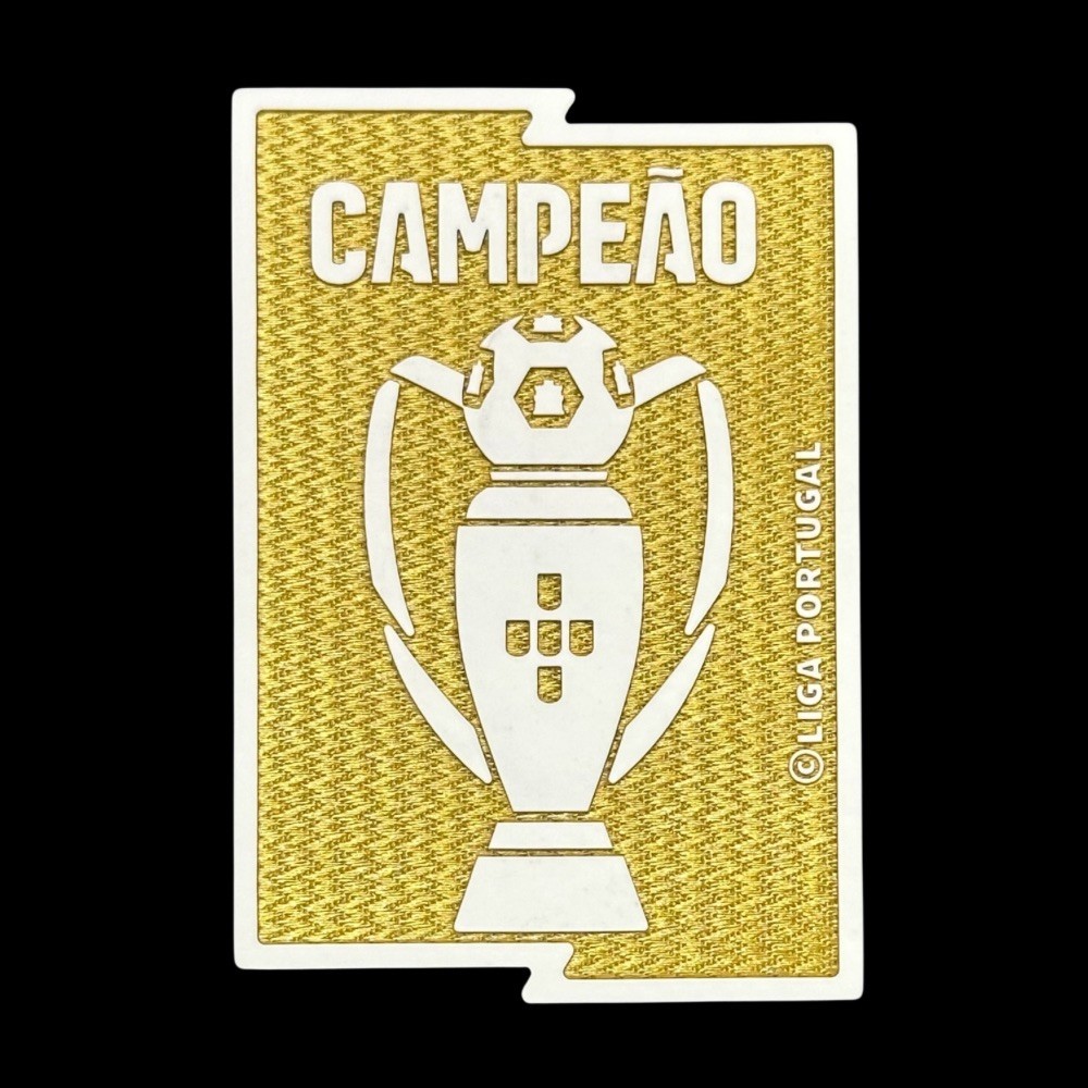 Official CAMPEAO Gold Liga Portugal 2025-26 Patch (Sporting CP)