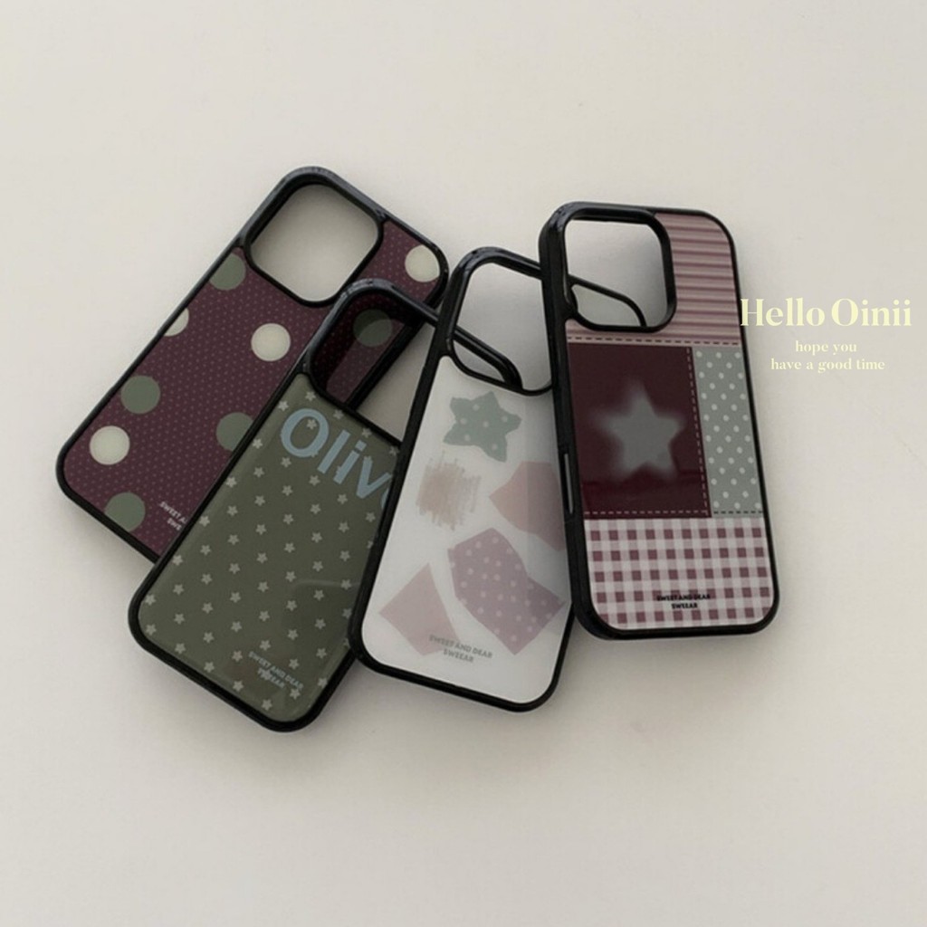 Simple Insน่ารักมัทฉะช็อกโกแลตเคสโทรศัพท์Drop-ResistantสําหรับiPhone 17 Promax 16 Promax 15 Promax 11 12 13 17 14plus 15plus 16e 16plus 15pro 17air