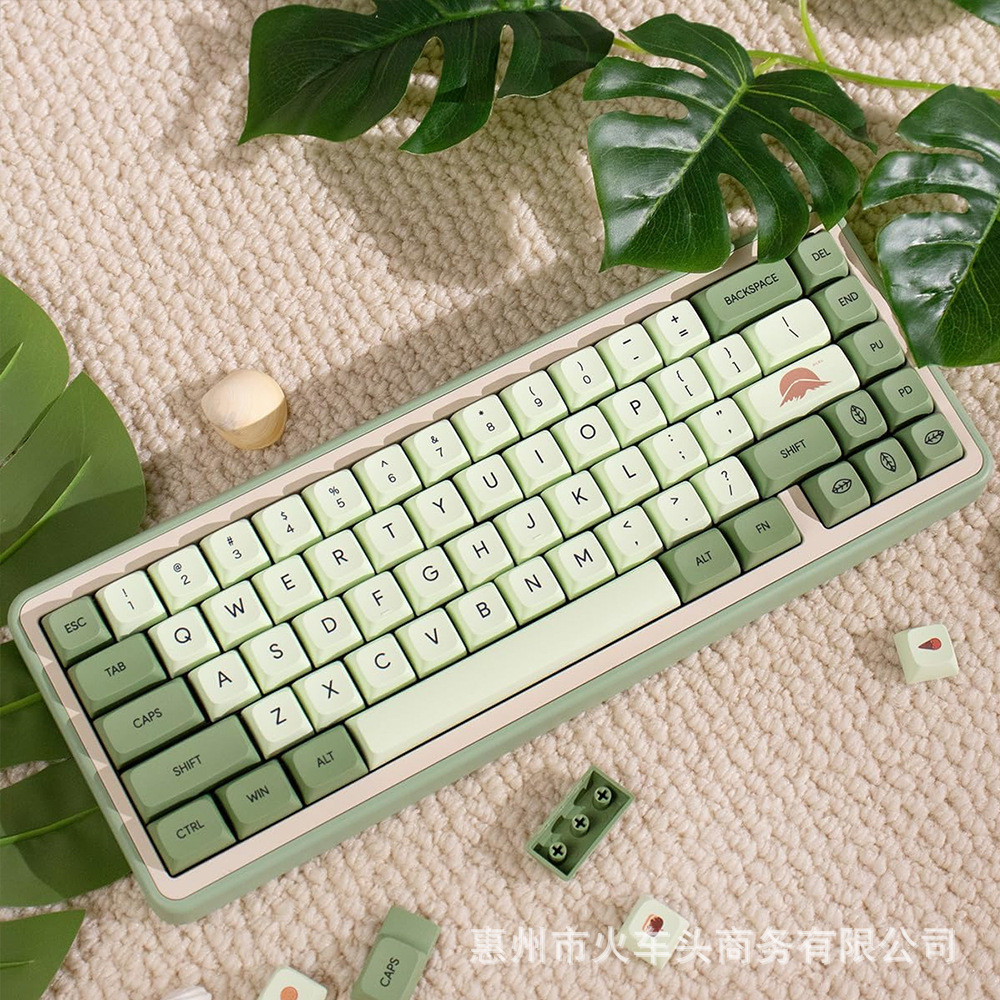 T Thai Boxed Phonetic Small Full Set Matcha Japanese Sublimation XDA Arabic Keycap Korean Hot Sale