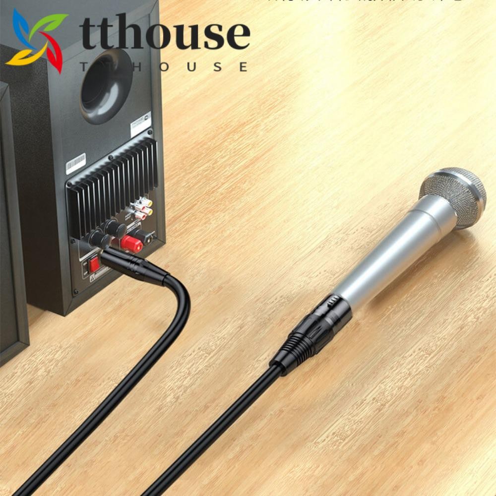 TTHOUSE XLR Cable Aux Line, Audio To XLR 6.5mm Audio Jack 6.5 Balanced Microphone Cable, Balanced Au
