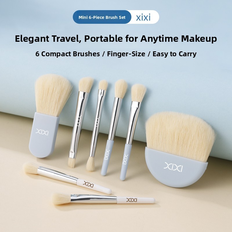 แปรงแต่งหน้า Miniso ชุดแปรงแต่งหน้า Miniso แปรงเครื่องสำอาง Miniso แปรงพัฟ แปรงตา แปรงบลัชออน contou