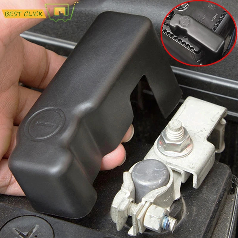 สําหรับ Toyota Fortuner SW4 Innova Crysta Hilux 2015-2018 รถ Anode Negative Pole Terminal Protector 