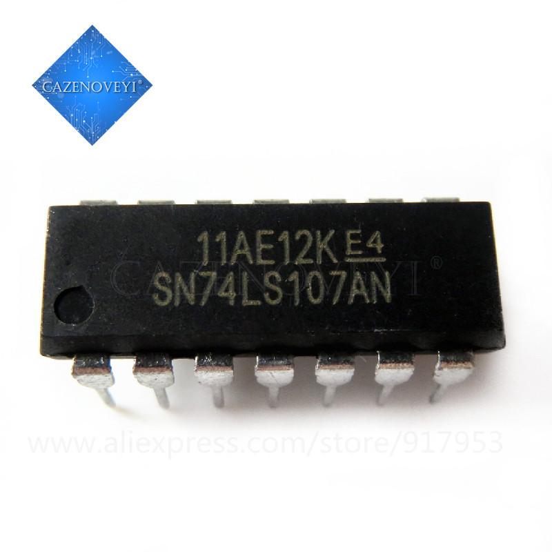 5 ชิ้น SN74LS107AN DIP14 SN74LS107N DIP HD74LS107AP 74LS107 DIP-14 DM74LS107AN MB74LS107