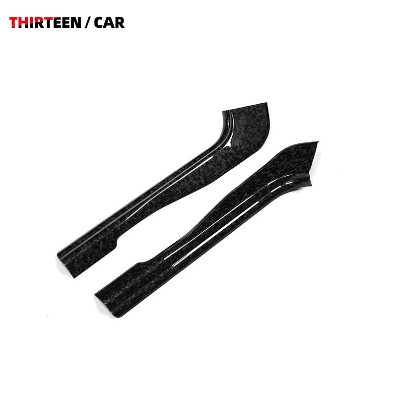 Well-made ปลอมแห้งคาร์บอนไฟเบอร์ภายในประตู sill Trim สําหรับ BMW M2 G87 2 Series G42 M240I M225 235 