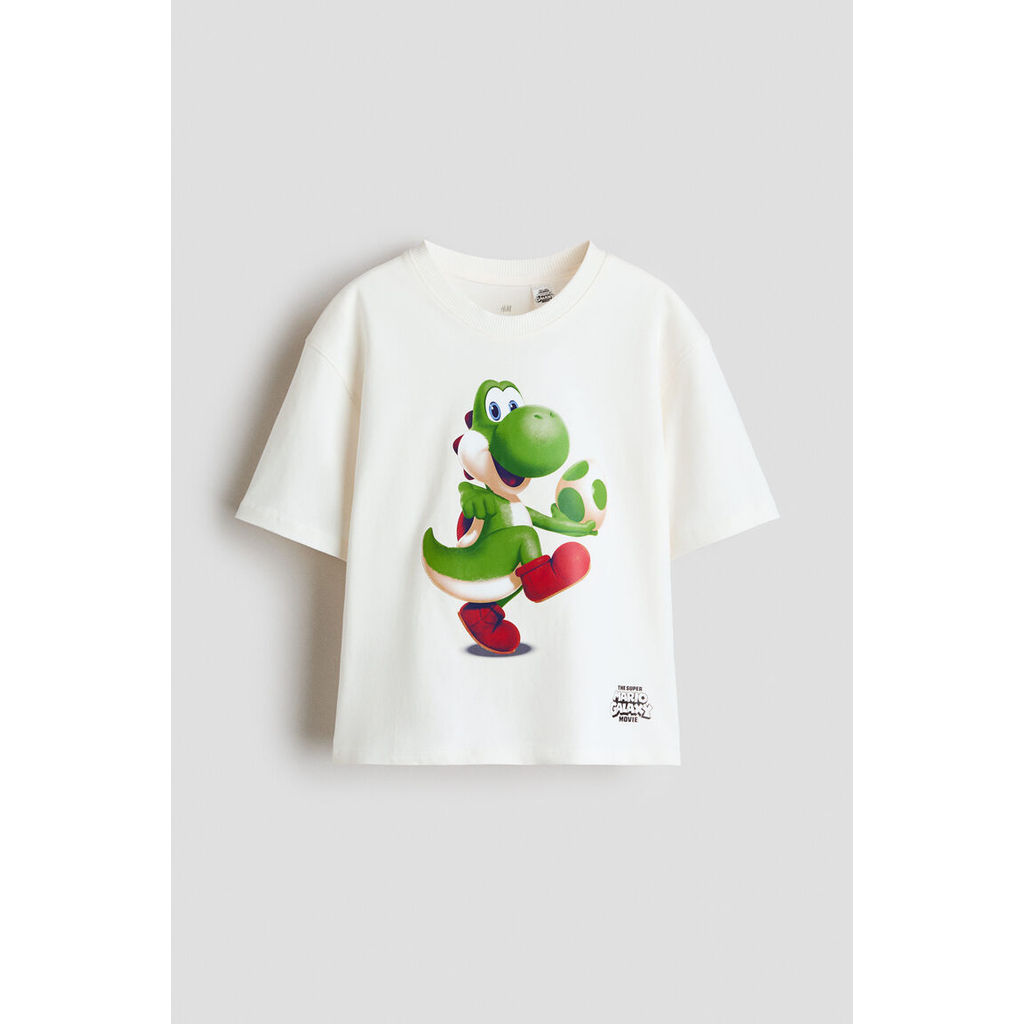 H&M(เอชแอนด์เอ็ม) เสื้อยืดโอเวอร์ไซส์พิมพ์ลาย เด็กชาย 1335301_9