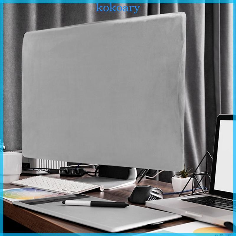 KOK Monitor ฝาครอบกันฝุ่นสําหรับ 24 นิ้ว 2023 2024 คอมพิวเตอร์เดสก์ท็อป Spandex ผ้า Monitor