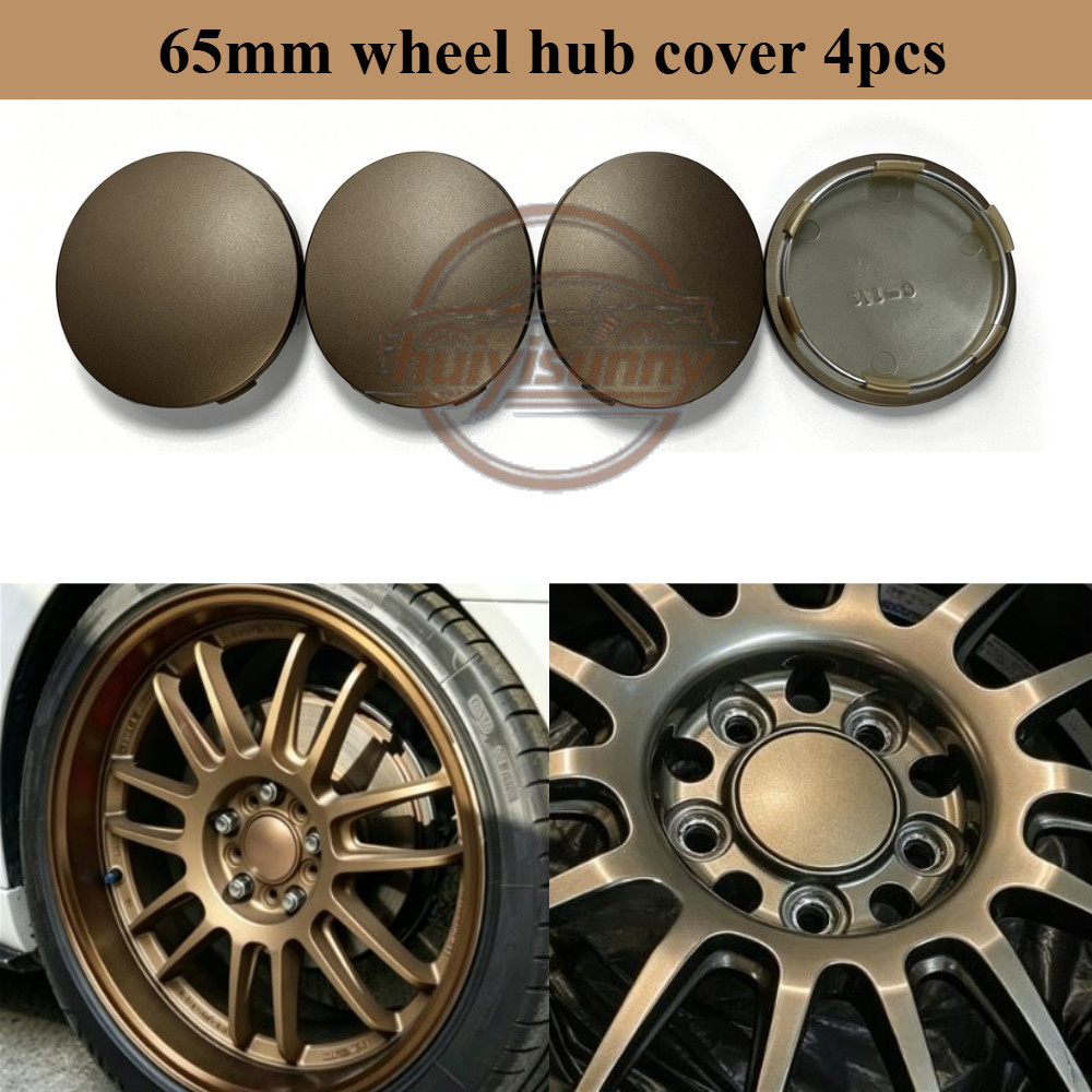 รถ Mag ล้อ 4 ชิ้น 65 มิลลิเมตรศูนย์ล้อ Hub สําหรับ Volk Racing TE37 CE28 RE30 CE28n Cool อุปกรณ์เสริ
