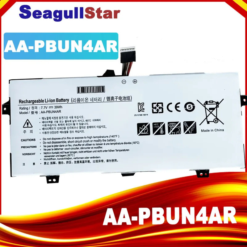 AA-PBUN4AR 7.7V 39Wh แบตเตอรี่แล็ปท็อปสําหรับ Samsung NP900X5L 940X3L NT900X5M NT900X5P NP940X3L K01