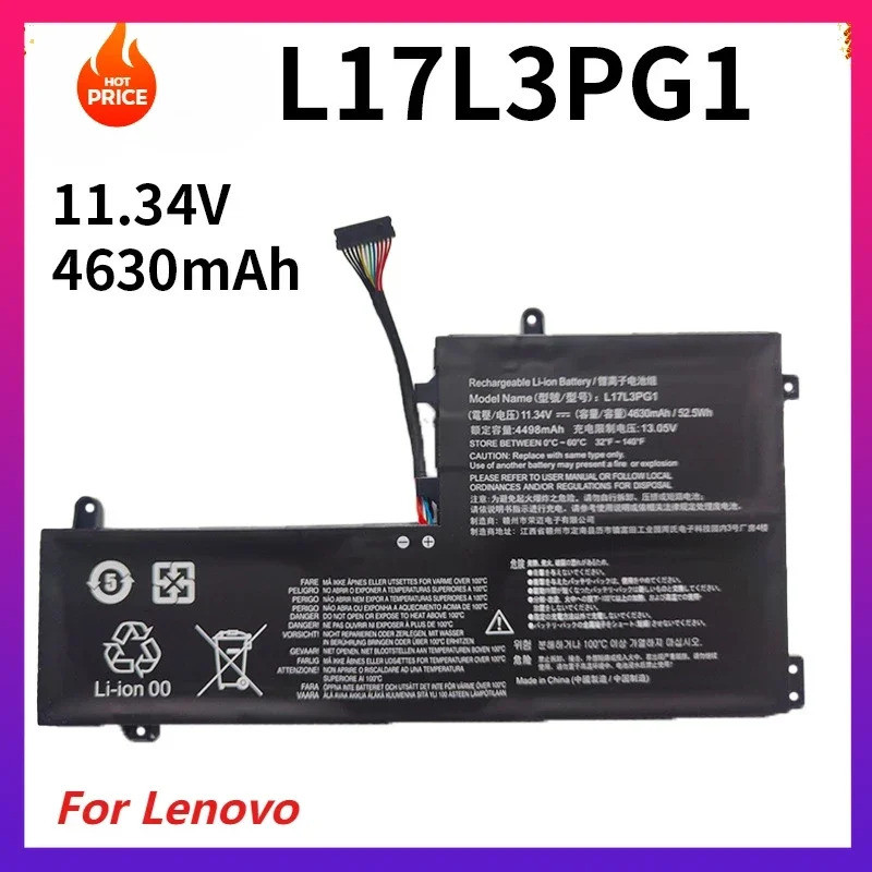 ใหม่ L17M3PG1 แบตเตอรี่แล็ปท็อปสําหรับ Lenovo Legion Y530 Y530-15ICH Y7000 Y7000P 2018/2019 L17L3PG1