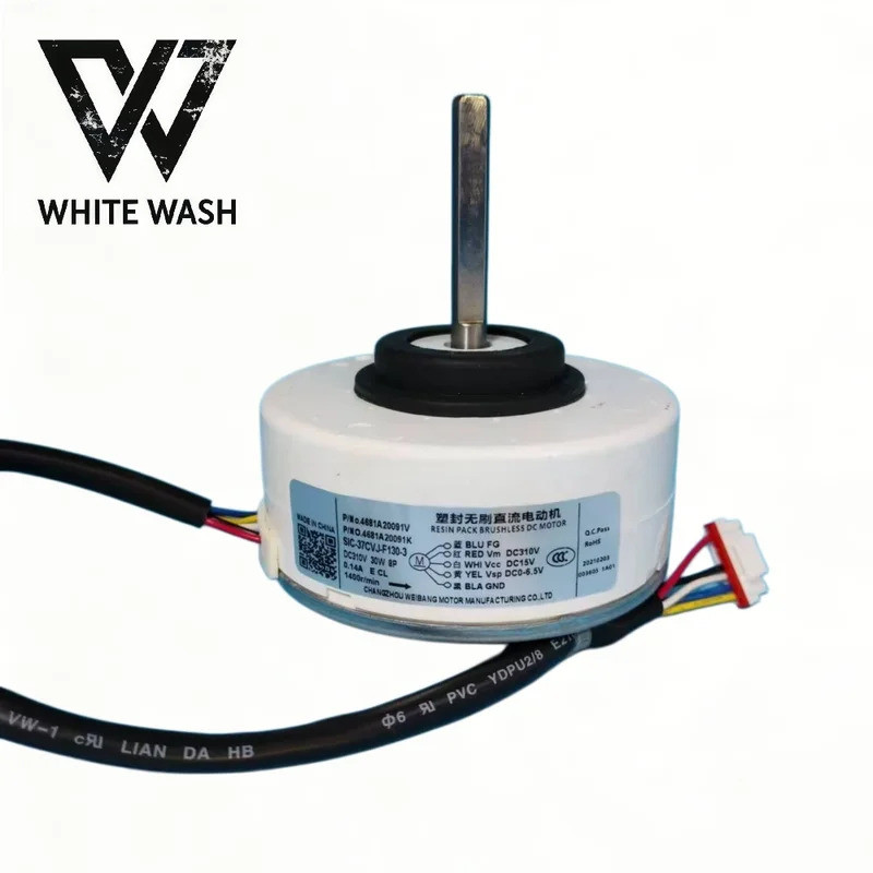 เครื่องปรับอากาศ DC มอเตอร์ใช้งานร่วมกับ 4681A20091V 4681A20091K SIC-37CVJ-F130-3 HVAC Part สําหรับเ
