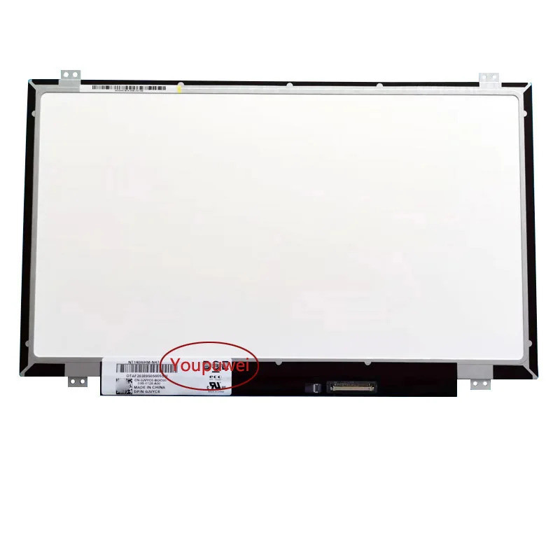 แล็ปท็อปหน้าจอ LCD lp140wh8-tl B140XTN02.3 HB140WX1-300 B140XW03 LP140WH2-TLN1 N2 N140BGE-L42 L32 L4