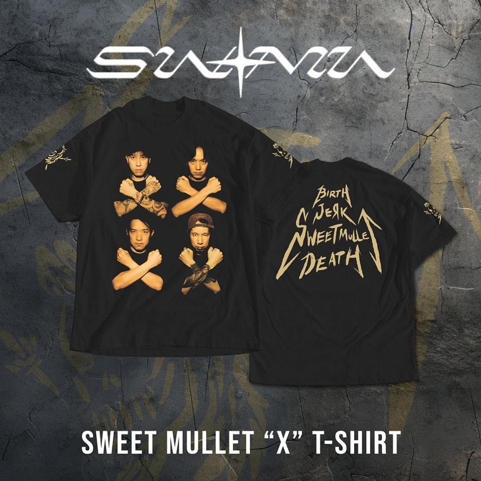 เสื้อลายใหม่ Sweet Mullet X T-是hirts