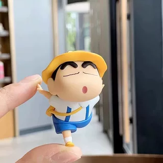 การ์ตูน การ์ตูน การ์ตูน Crayon Shin-Chan หมุนอินเทรนด์เล่น Flying Shin-Chan ตุ๊กตาหมุนได้ | เครื่องประดับพีวีซีเครยอนชินจัง | พร้อมสติ๊กเกอร์ไม่ทําเครื่องหมายฐาน