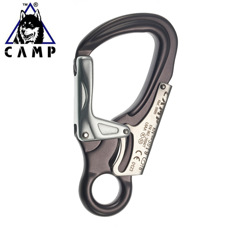 CAMP/CAMP 95 Hercules อลูมิเนียมอัลลอยด์ Quick ตะขอขนาดเล็ก Tree Climbing Rock Climbing Rescue Safet