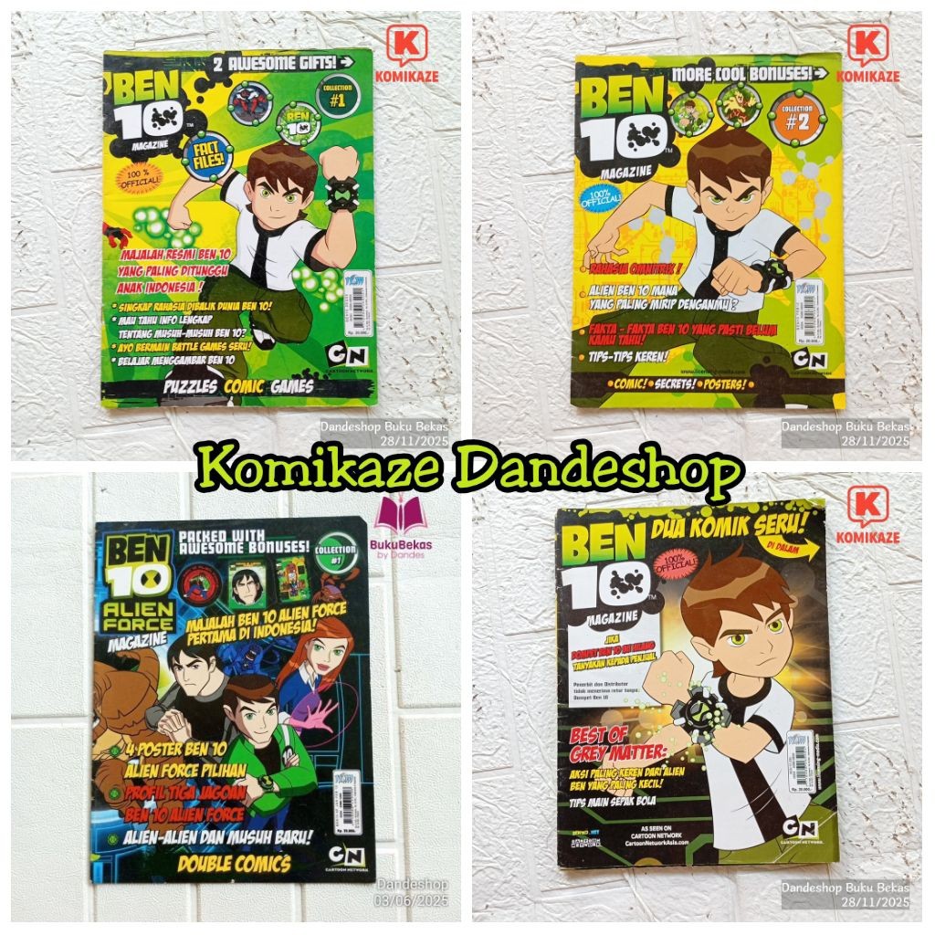 นิตยสาร Ben 10 - นิตยสารอย่างเป็นทางการ Ben10 โดย ILM