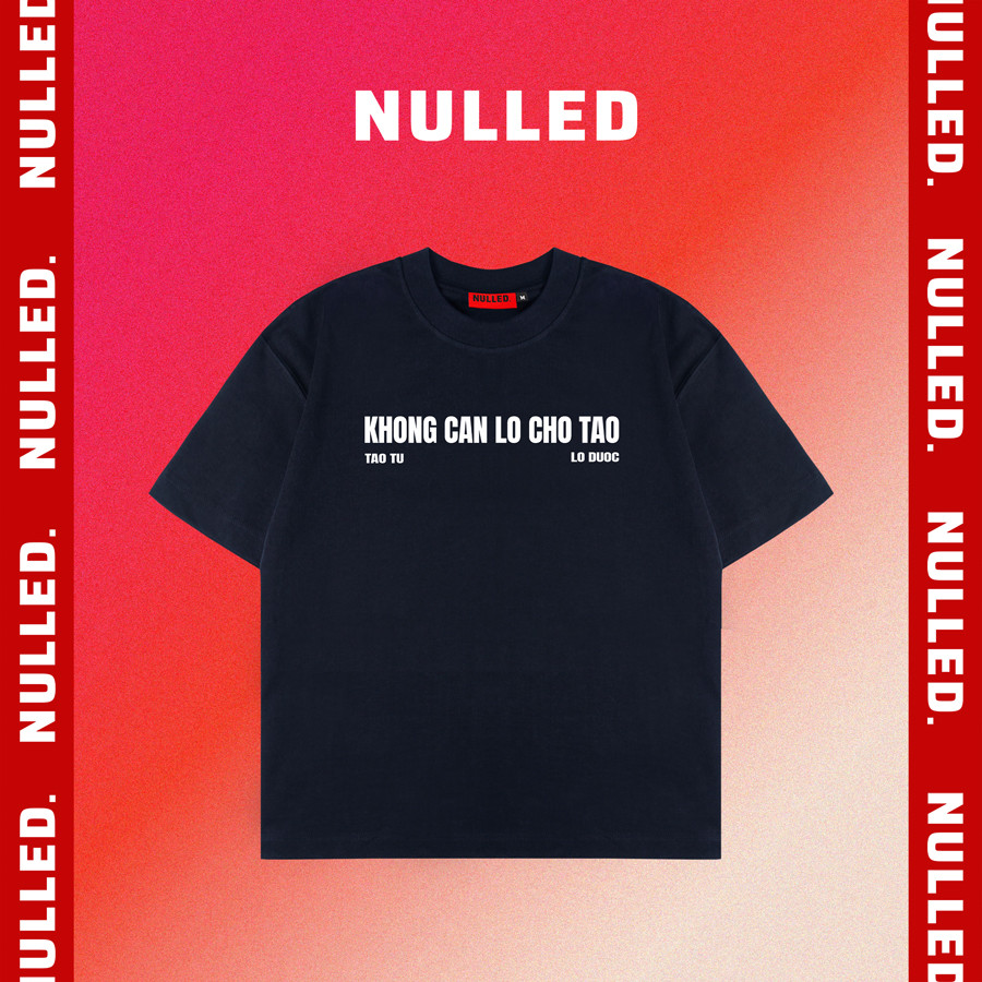 เสื้อยืด Khong lo ได้สําหรับฉัน NULLED cotton | N-T319-N-T00-NA