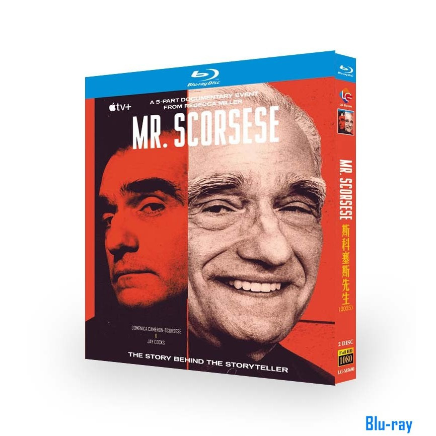 [แบรนด์ NEW SEALED] American Documentary Mr. Scorsese (2025) กล่อง Blu-ray 2 แผ่น