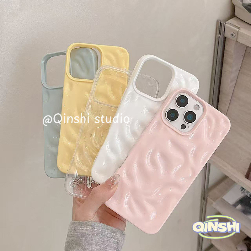 สำหรับ Vivo Y91 Y29 Y20S Y27 Y17 Y03 Y15S Y21 Y19s Y18 Y02 Y04 Y22 Y28 Y16 Y17s Y31pro เคสสไตล์เกาหลี ผิวคลื่นหลายสี