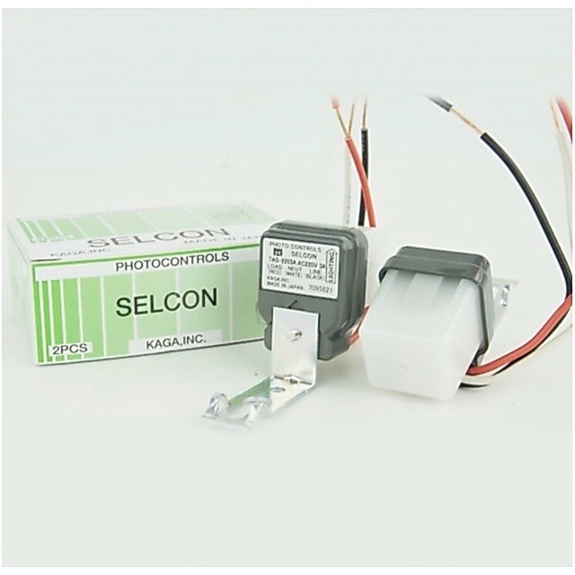 สวิทช์แสงแดด ยี่ห้อ Selcon จากประเทศญี่ปุ่น ( Made in Japan ) ของแท้100%