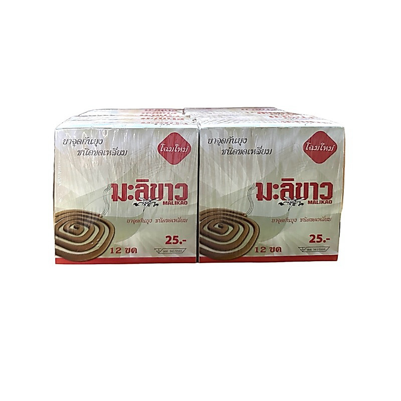 มะลิขาว ชนิดขด (แพ็ค6กล่อง)