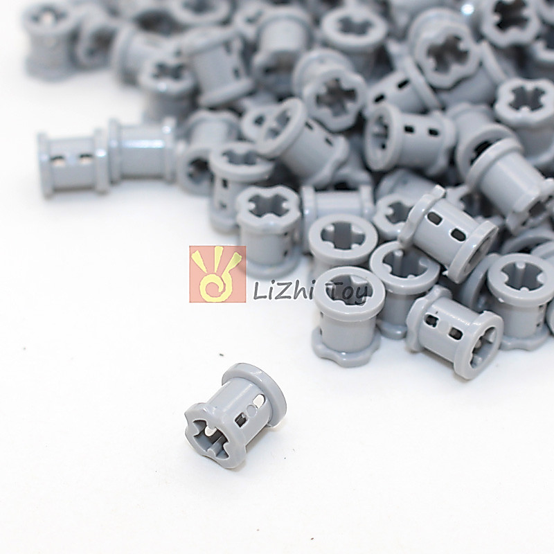 MOC บล็อกชิ้นส่วนเทคโนโลยี 6590 1x1 Bush Smooth ของเล่นเพื่อการศึกษาจํานวนมากบล็อกตัวต่ออุปกรณ์เสริมเครื่องกล