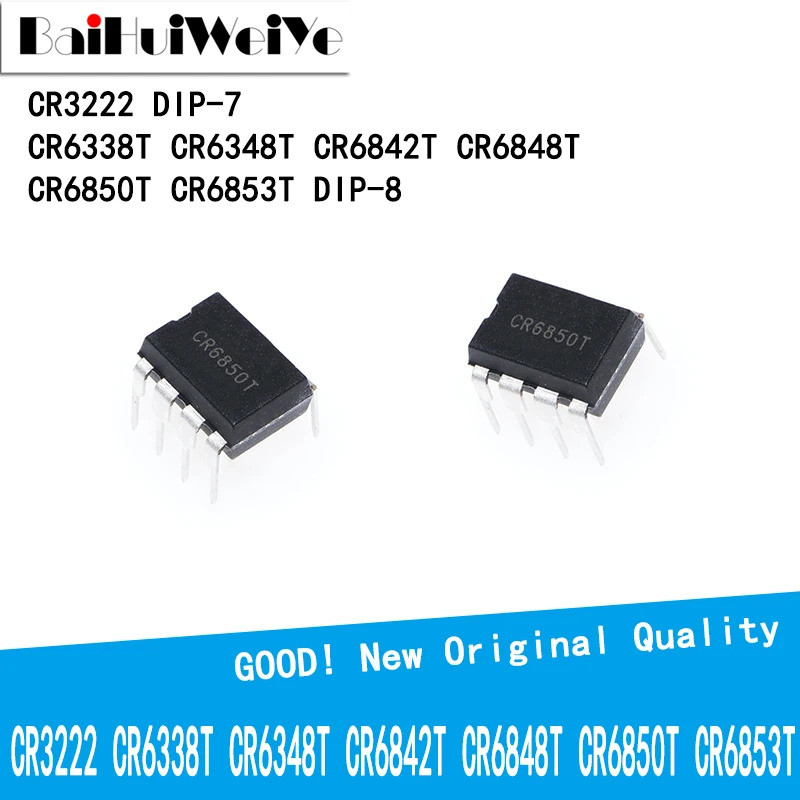 5 ชิ้น CR3222 CR6338T CR6348T CR6842T CR6848T CR6850T CR6853T DIP7 DIP8 ใหม่ดี Chipset