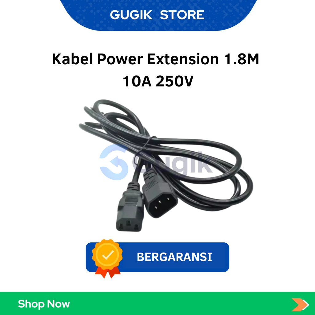 สายไฟ 1.8M 10A 250V*