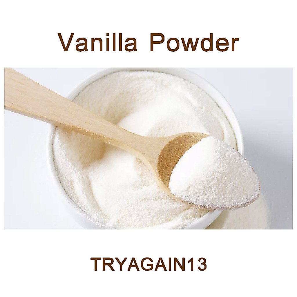 ผงวนิลา เกรดส่งโรงงานทำขนม  Vanilla powder สินค้านำเข้าอย่างดี แบ่งขาย 50/100 /250 กรัม