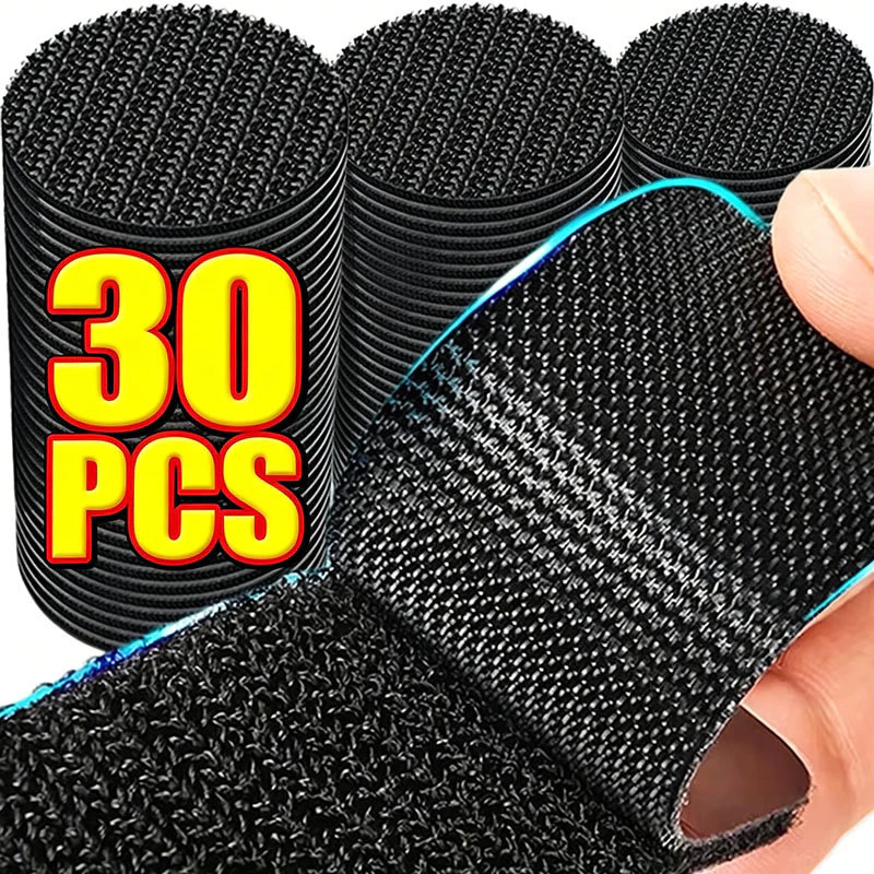 สติกเกอร์ยึดพรมรถยนต์ชนิดติดแน่นพิเศษ / เทปกาวสองหน้าสำหรับติดพรมกันลื่น 10/20/30 คู่