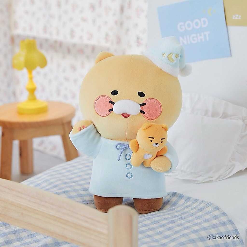 🛒พร้อมส่ง KAKAO FRIENDS ตุ๊กตา Choonsik Pajama Plush Toy (Sky Version)