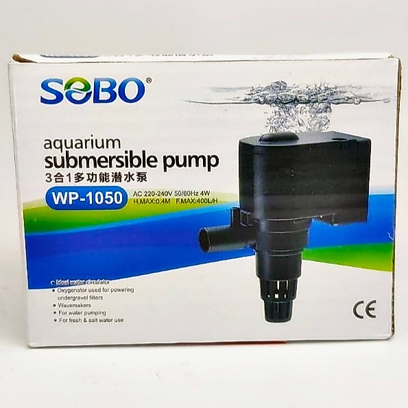 ปั๊มตู้ปลา น้ำพุ น้ำตก พญานาค SOBO WP1050 / WP-1050 sobo โซโบ