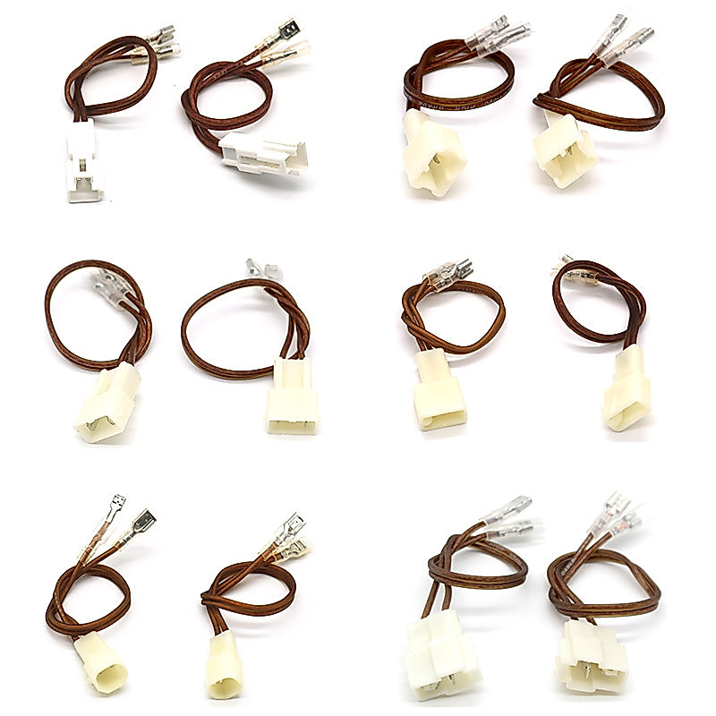 เหมาะสําหรับ Nissan Toyota Honda Volkswagen และประตูเสียงรถยนต ์ อื ่ นๆ Middle Woofer Non-Lossless Butt Plug Cables