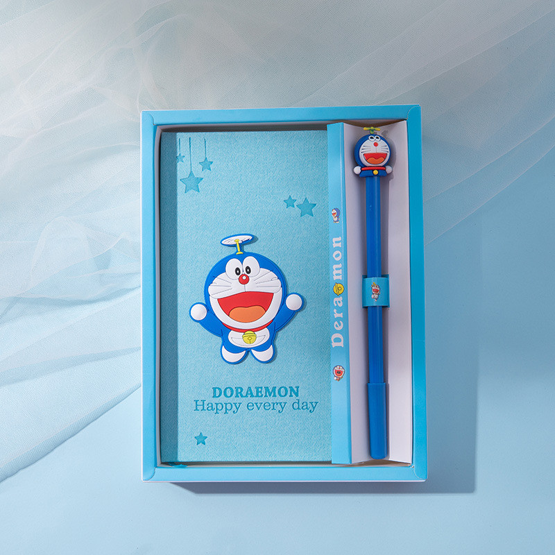 Creative Japanese Korean New Style with Pen Flamingo Handbook Notebook Notepad Ready Stock Handbook 