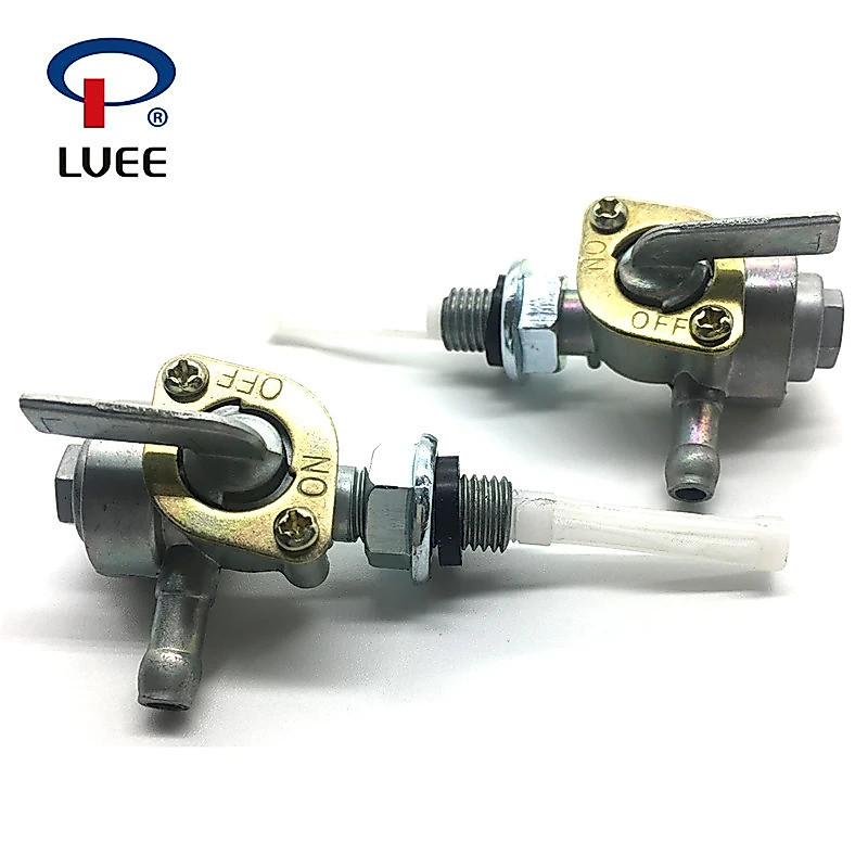 LVEE Fuelcock เปิด/ปิดวาล์ว Petcock 2-3KW สําหรับเครื่องกําเนิดไฟฟ้า ET168 1/4 "ท่อแตะเครื่องยนต์การ