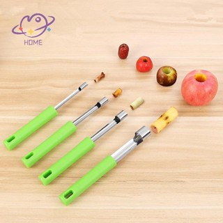 [mayhome] 1 ชิ้นสแตนเลสแกนผลไม้วันที่สีแดงเชอร์รี่ลูกแพร์ Co…