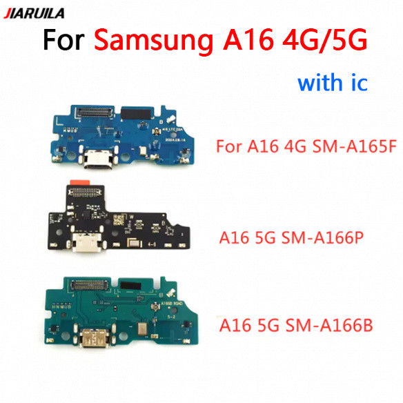 สําหรับ Samsung Galaxy A16 4G SM-A165F A16 5G SM-A166E A166B A166B USB ชาร์จ Dock Connector พอร์ต Flex สาย