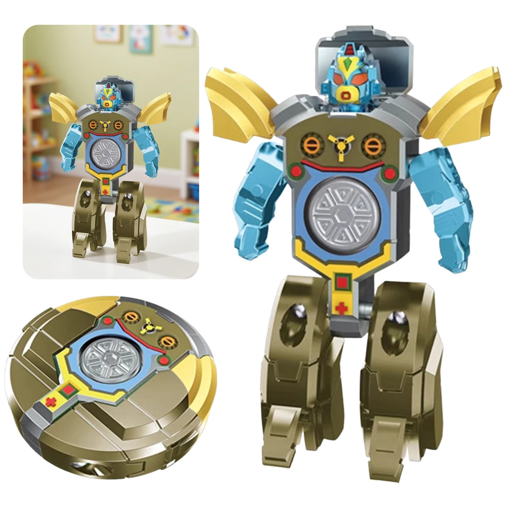Shape-forming Robot Fidget Toy Transforming Robot Fidget Spinner สําหรับผู้ใหญ่วัยรุ่นเด็กความเครียดบรรเทา thumbnail 10