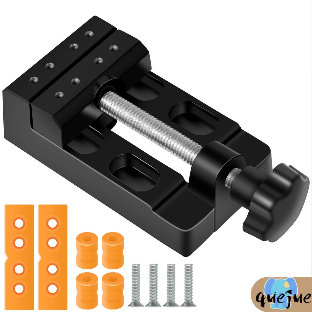 Mini Bench Clamp อลูมิเนียมขนาดเล็ก Bench Vice Clamp มัลติฟังก์ชั่น Mini Flat Table Clamp SHOPQJC133