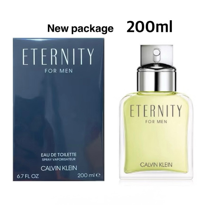 น้ำหอม แท้100% CK eternity for men edt 200ml