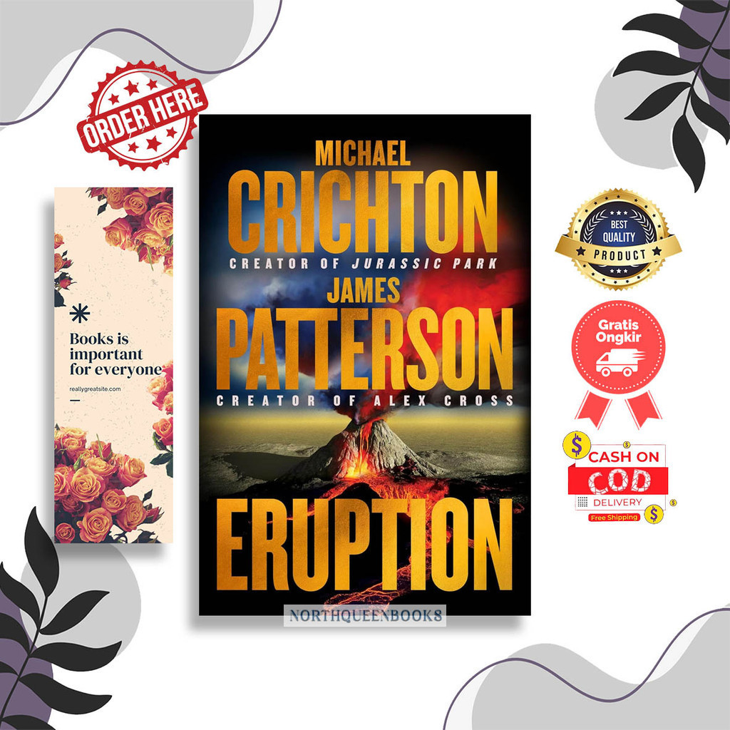 Eruption โดย Michael Crichton (อังกฤษ)