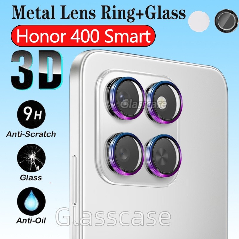 [คลังสินค้าพร้อม]เลนส์กล้องโลหะสําหรับ Honor 400 สมาร์ท 400Smart 400Lite 400Pro Honor400Smart Honor4