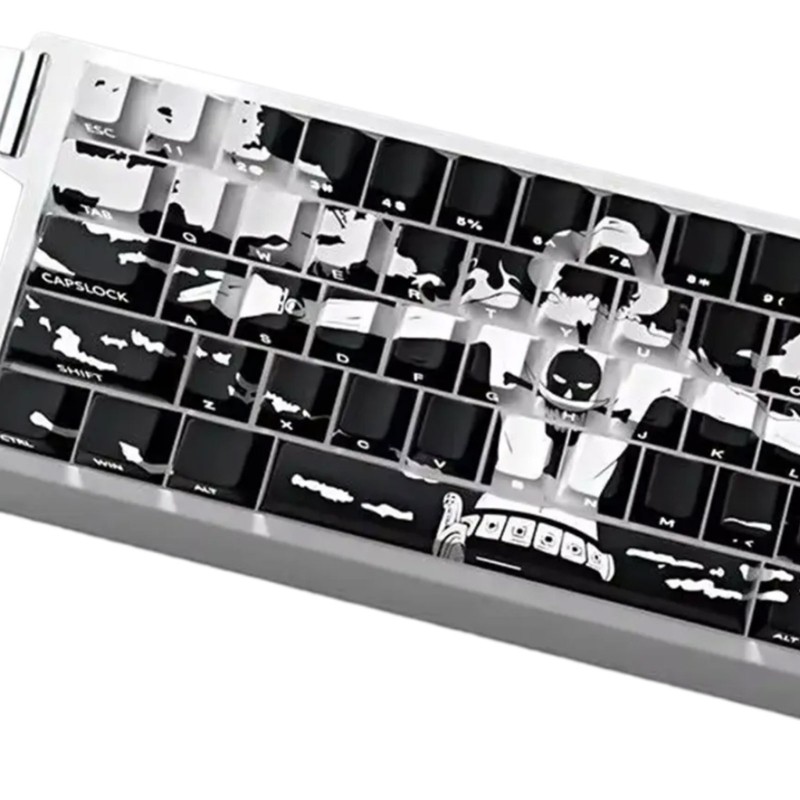 R* 74Key Side Print Keycaps Translucents Keycaps สําหรับ 60 61 65 67 คีย์บอร์ด