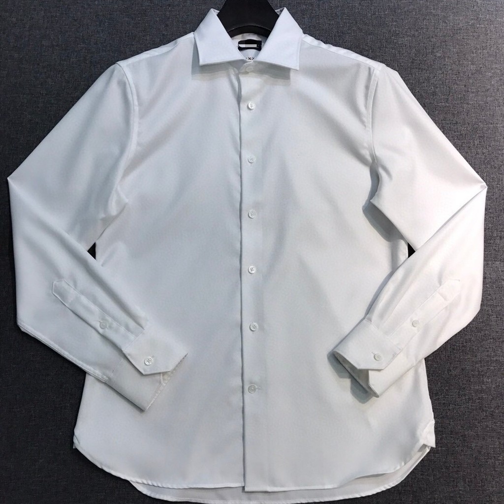 U1OA Zegna Men's Casual Shirt2024Spring Business Formal Men's Long Sleeve Shirt Formal Groomsmen Wed