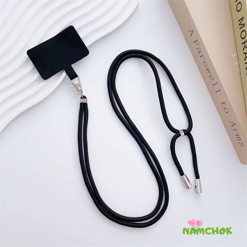 สายคล้องคอโทรศัพท์แบบปรับได้ สายคล้องโทรศัพท์แบบไขว้ สายคล้องแบบไม่มีรู-NK