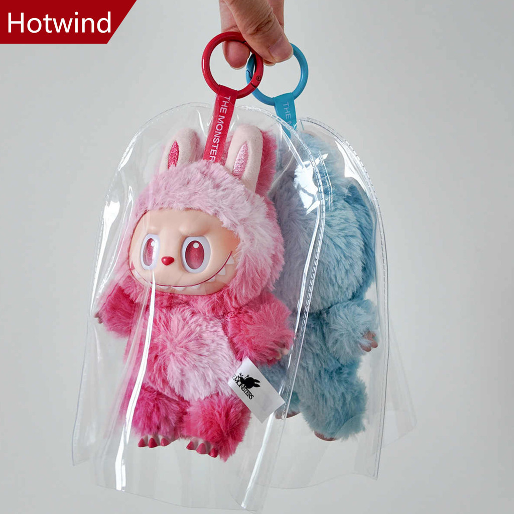 (ไม่มีตุ๊กตา) สําหรับ Labubu / ตุ๊กตา PVC กันน้ํา Anti-สกปรก Mini เสื้อกันฝน Outing ป้องกันฝุ่นโปร่งใสป้องกัน ราคา ถูกที่สุด ดีลบีเคเค