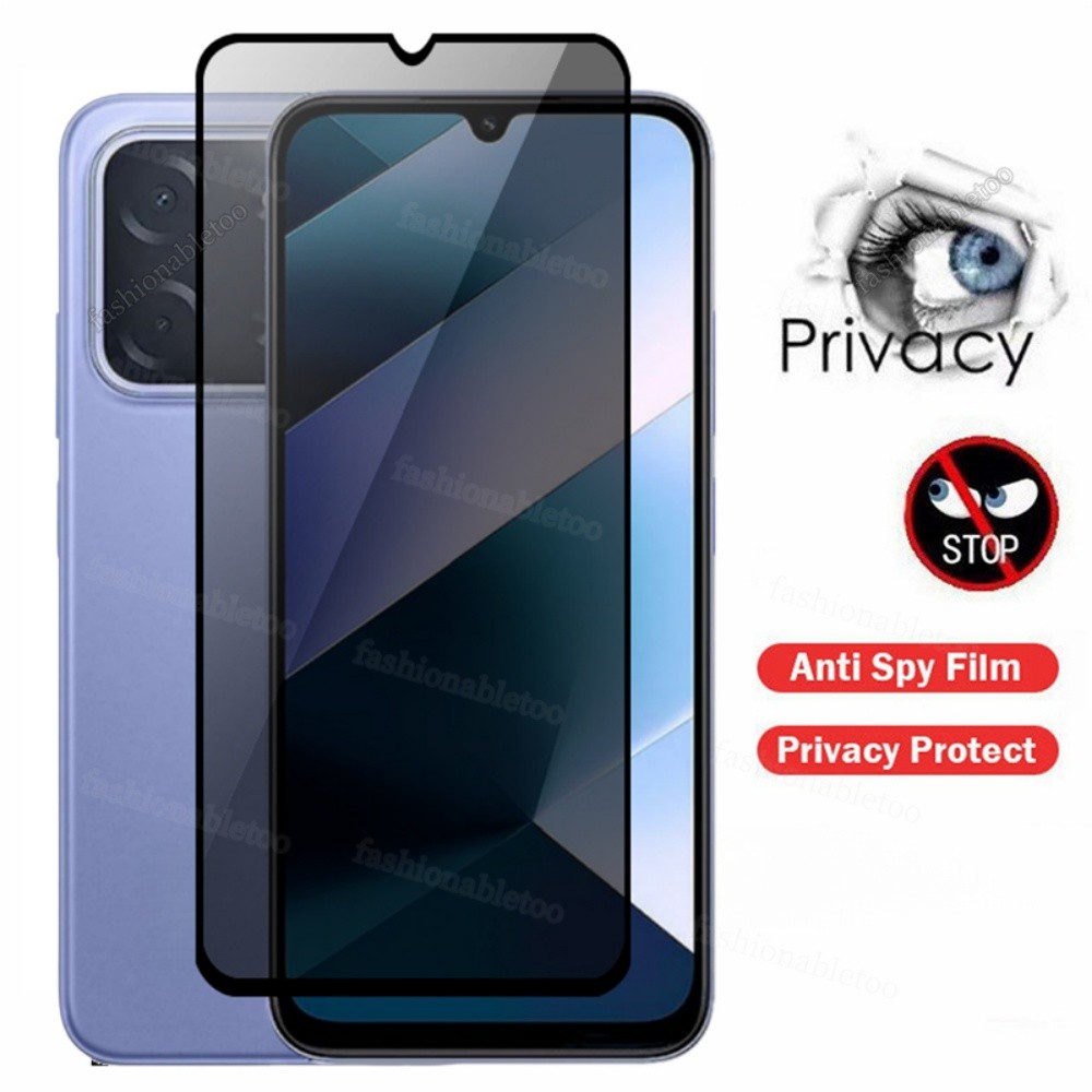 สําหรับ PocoC85 4G Anti-spy กระจกนิรภัยป้องกันฟิล์มสําหรับ Xiaomi Poco C85 C 85 PocoC85 PocoPhoneC85