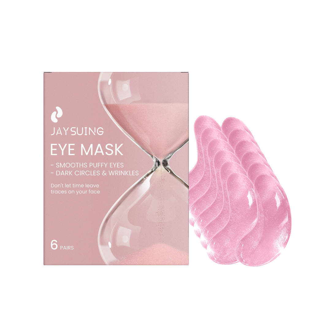 Jaysuing Pink Hyaluronic Acid Eye Patch Gentle Nourishing Care Moisturizing Eye Skin Eye Patch