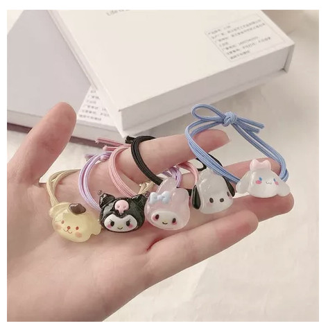 Sanrio Korean Resin Womens Sanrio Hair Band / Rubber Band / Sanrio Hair Band / Sanrio Hair Rope