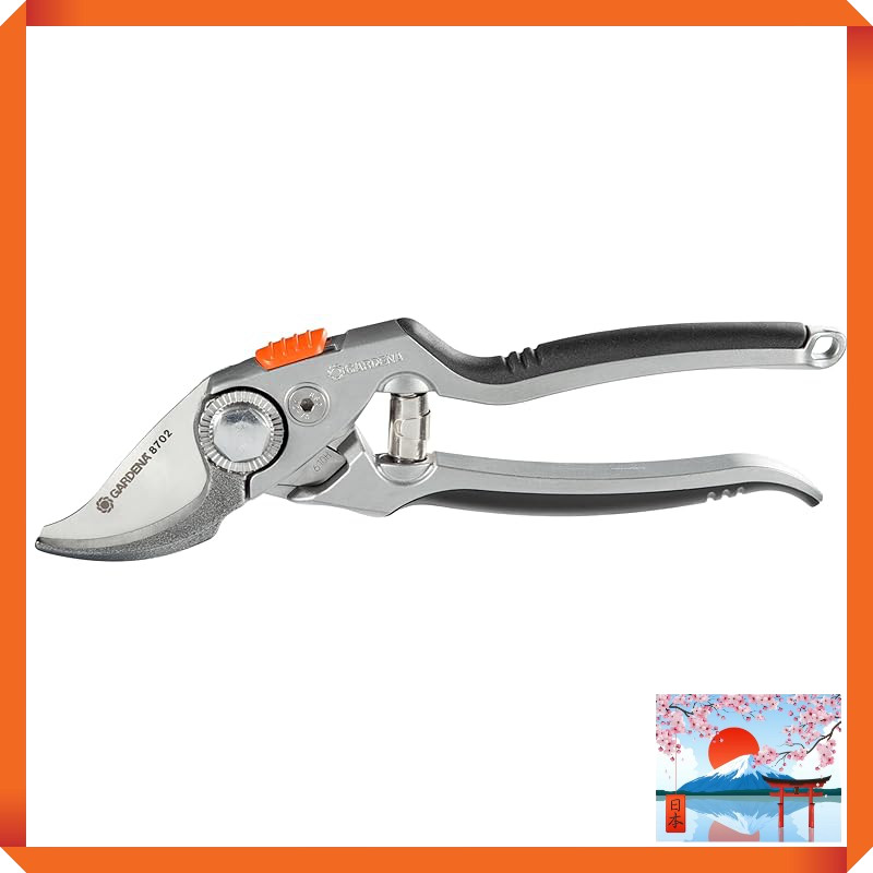 GARDENA Bypass Pruning Shears B+/L Premium, suitable for branches up to 24mm in diameter, model 8702