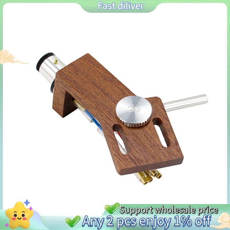 Vinyl Phono Wood Stand Turntable Phono Headshell Stand สําหรับเครื่องเล่นแผ่นเสียงไวนิล